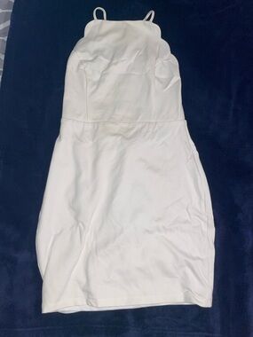 Lush White Bodycon Dress
